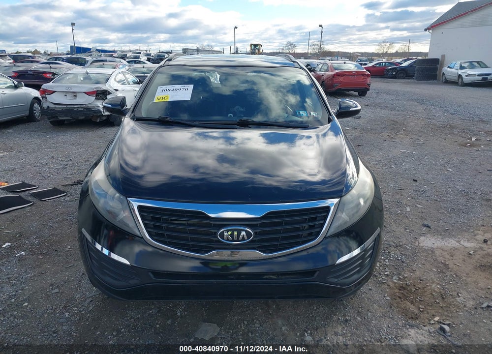 2011 KIA SPORTAGE LX VIN: KNDPBCA26B7097564