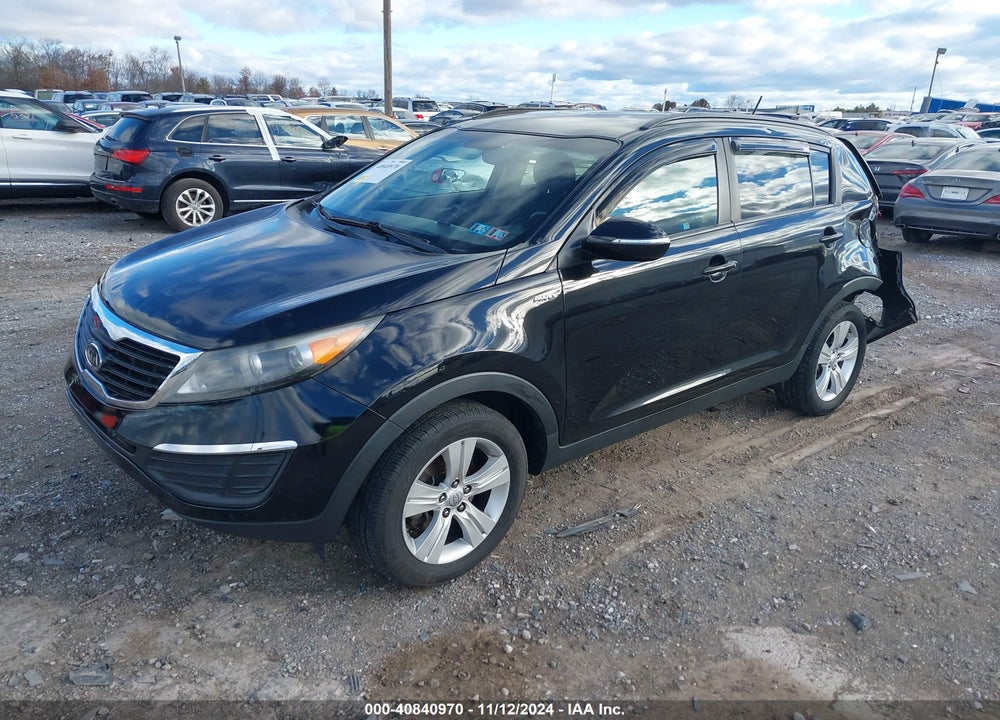 2011 KIA SPORTAGE LX VIN: KNDPBCA26B7097564