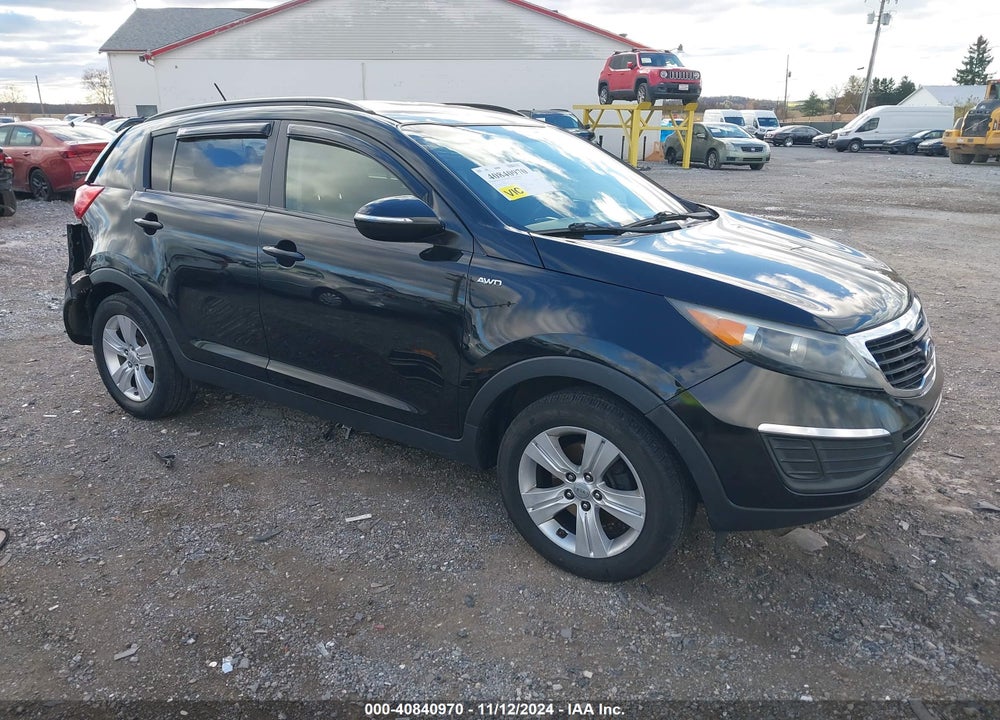2011 KIA SPORTAGE LX VIN: KNDPBCA26B7097564