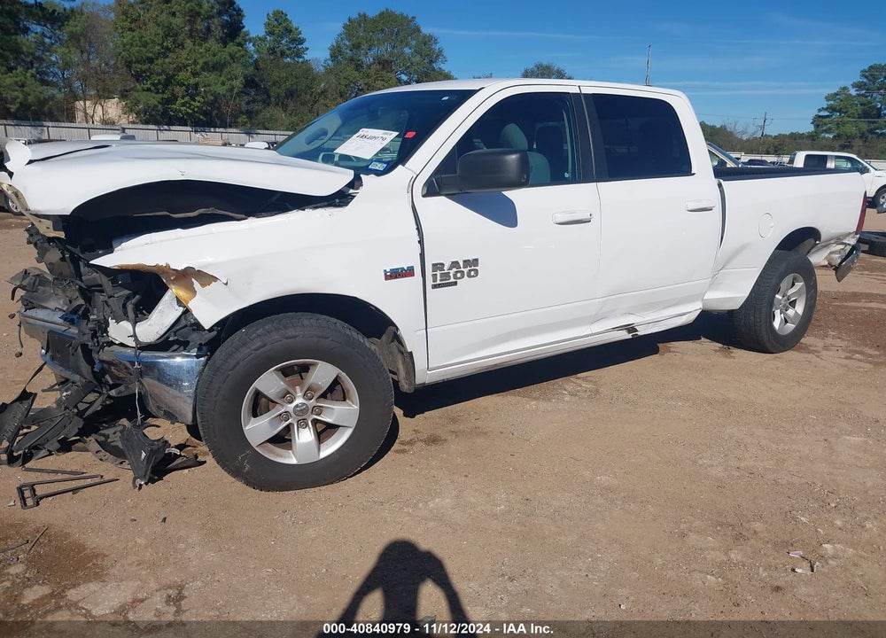 2019 RAM 1500 CLASSIC SLT 4X2 6'4 BOX VIN: 1C6RR6TTXKS653715