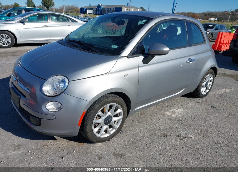 2017 FIAT 500 VIN: 3C3CFFKR9HT671406