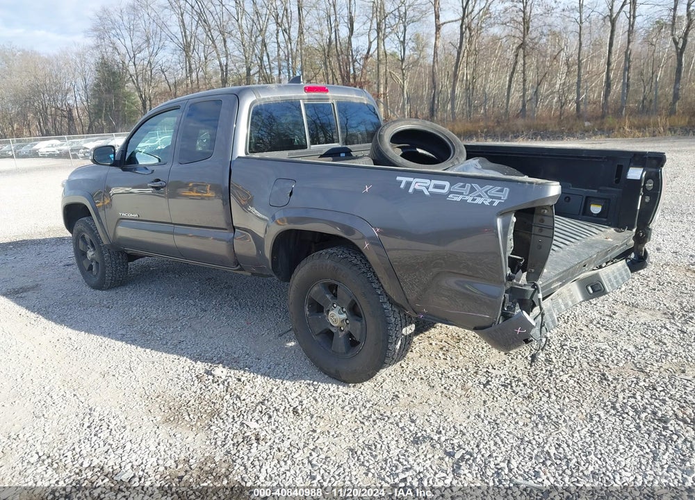 2021 TOYOTA TACOMA TRD SPORT VIN: 3TYSZ5AN2MT013572