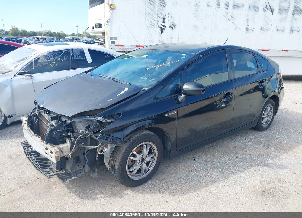 2010 TOYOTA PRIUS II VIN: JTDKN3DUXA0053153