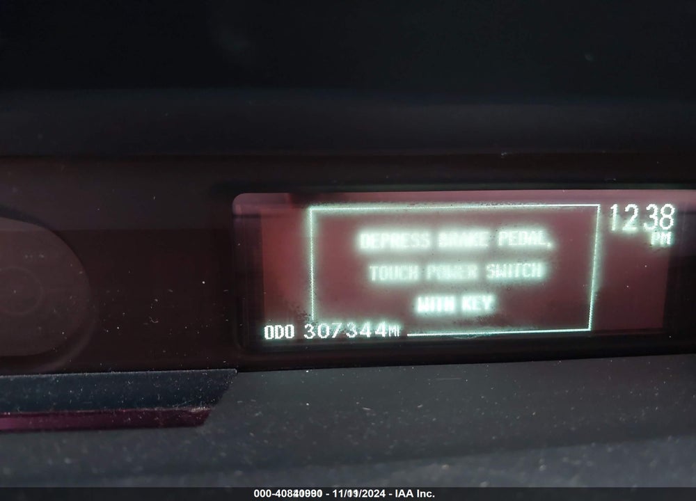 2010 TOYOTA PRIUS II VIN: JTDKN3DUXA0053153