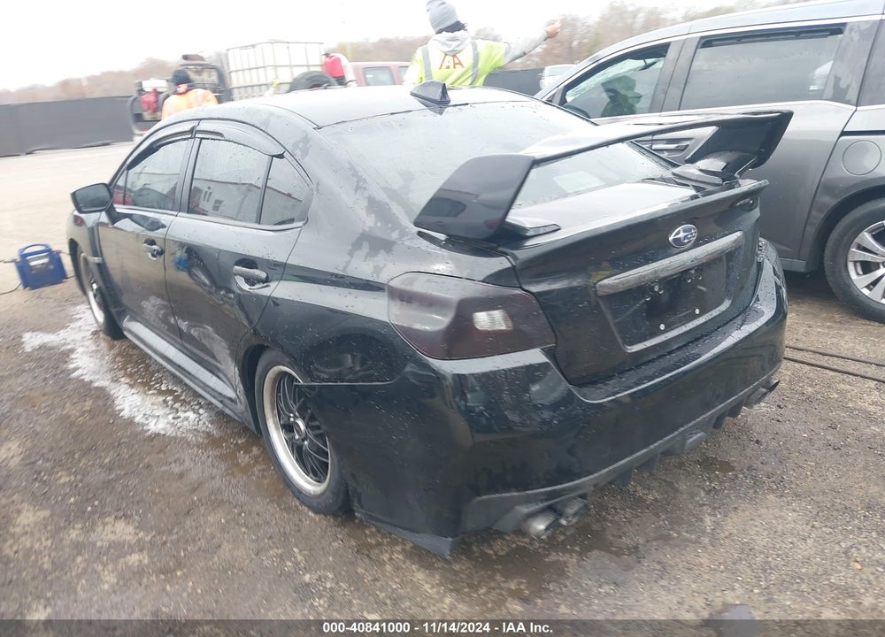 2015 SUBARU WRX LIMITED VIN: JF1VA1G68F9828567
