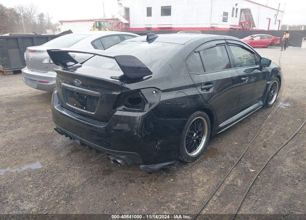 2015 SUBARU WRX LIMITED VIN: JF1VA1G68F9828567