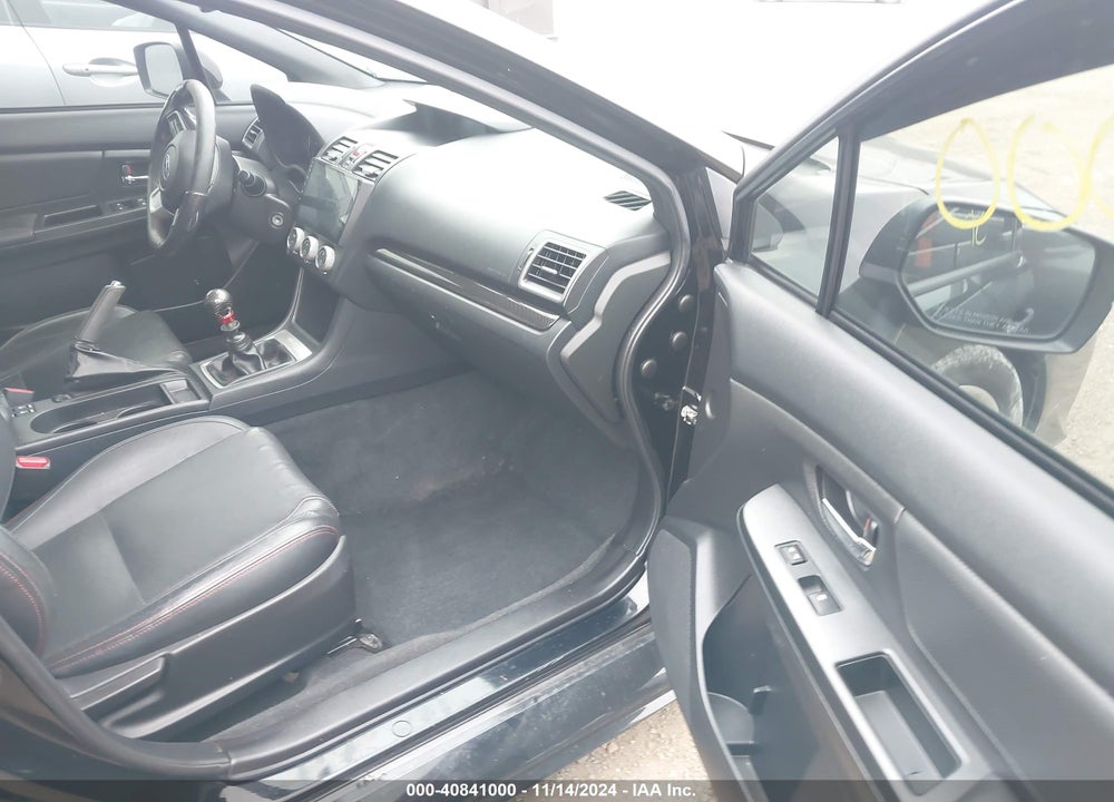 2015 SUBARU WRX LIMITED VIN: JF1VA1G68F9828567