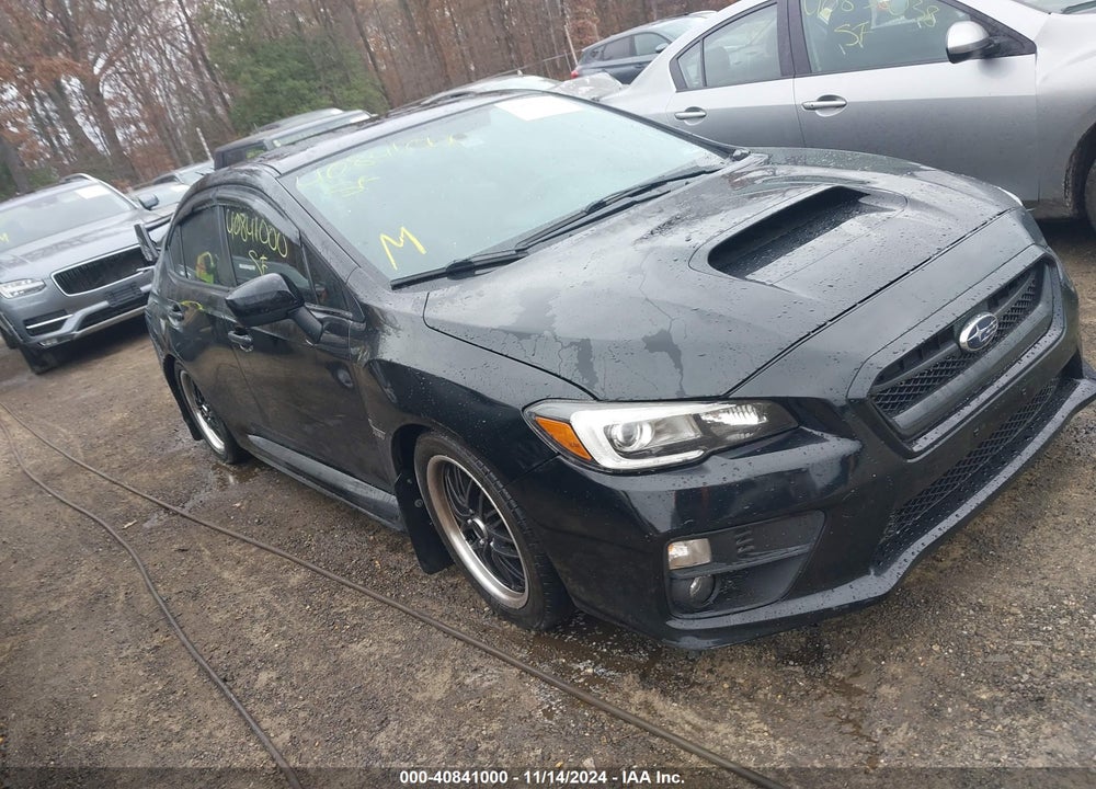 2015 SUBARU WRX LIMITED VIN: JF1VA1G68F9828567