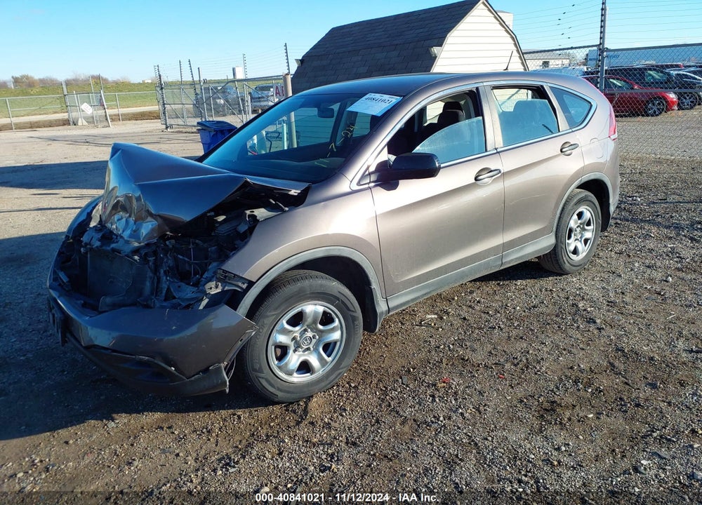 2013 HONDA CR-V LX VIN: 3CZRM3H33DG712655