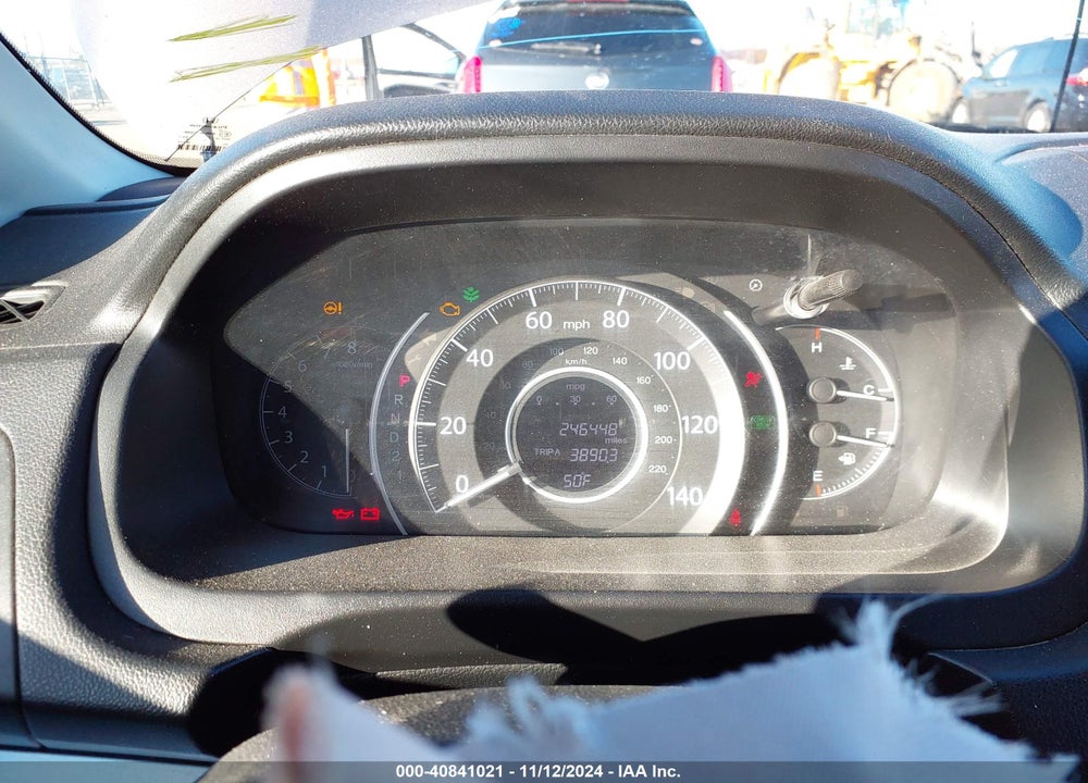 2013 HONDA CR-V LX VIN: 3CZRM3H33DG712655