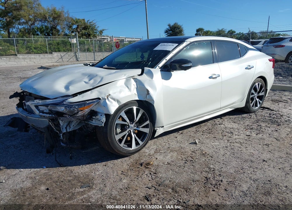 2016 NISSAN MAXIMA 3.5 PLATINUM VIN: 1N4AA6AP3GC417529