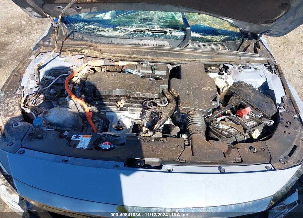 2022 HONDA ACCORD HYBRID SPORT VIN: 1HGCV3F2XNA032708
