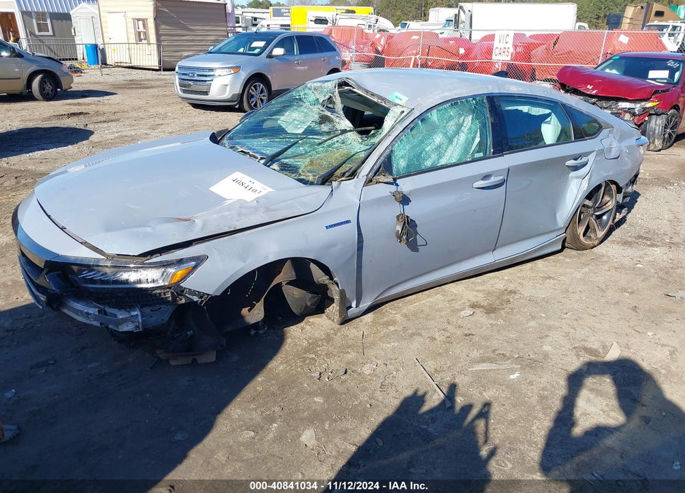 2022 HONDA ACCORD HYBRID SPORT VIN: 1HGCV3F2XNA032708