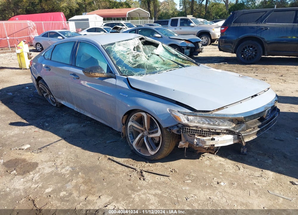2022 HONDA ACCORD HYBRID SPORT VIN: 1HGCV3F2XNA032708