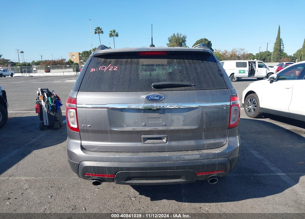 2012 FORD EXPLORER XLT VIN: 1FMHK7D8XCGA48361