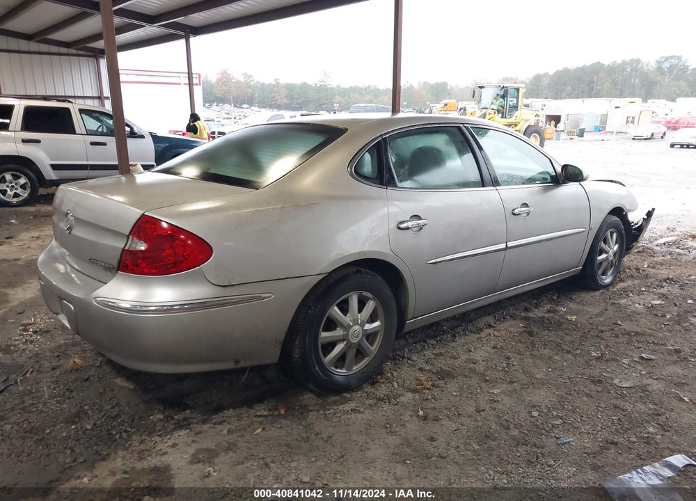 2008 BUICK LACROSSE CXL VIN: 2G4WD582981198560