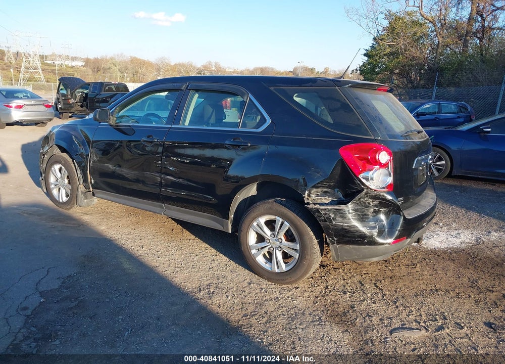 2011 CHEVROLET EQUINOX LS VIN: 2CNFLCECXB6335889