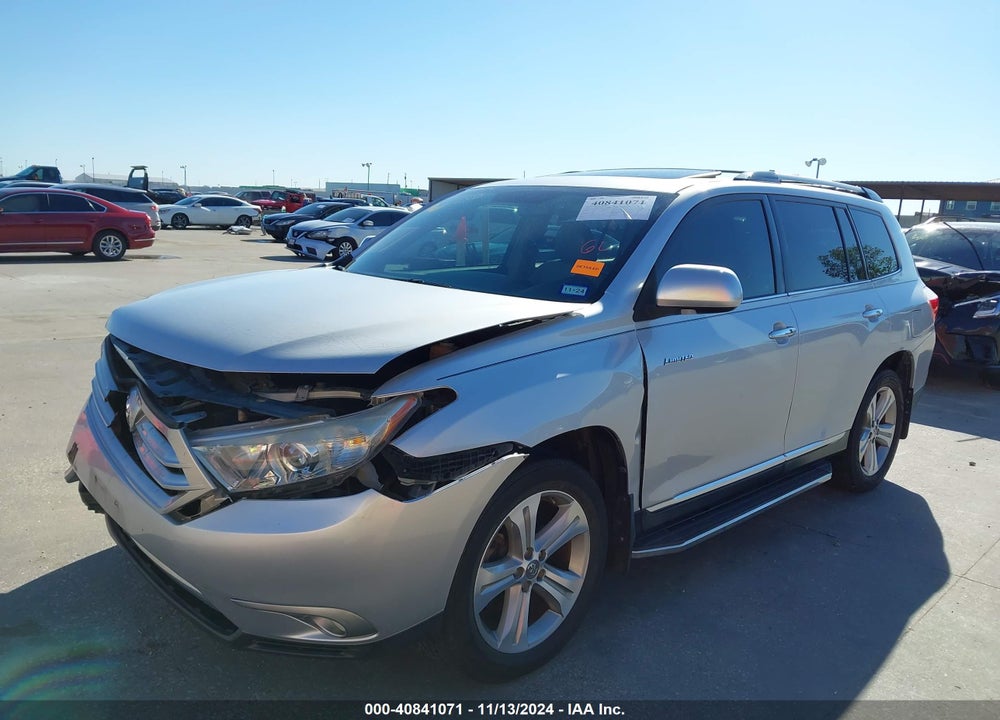 2013 TOYOTA HIGHLANDER LIMITED V6 VIN: 5TDYK3EH8DS121763