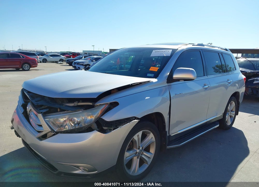 2013 TOYOTA HIGHLANDER LIMITED V6 VIN: 5TDYK3EH8DS121763