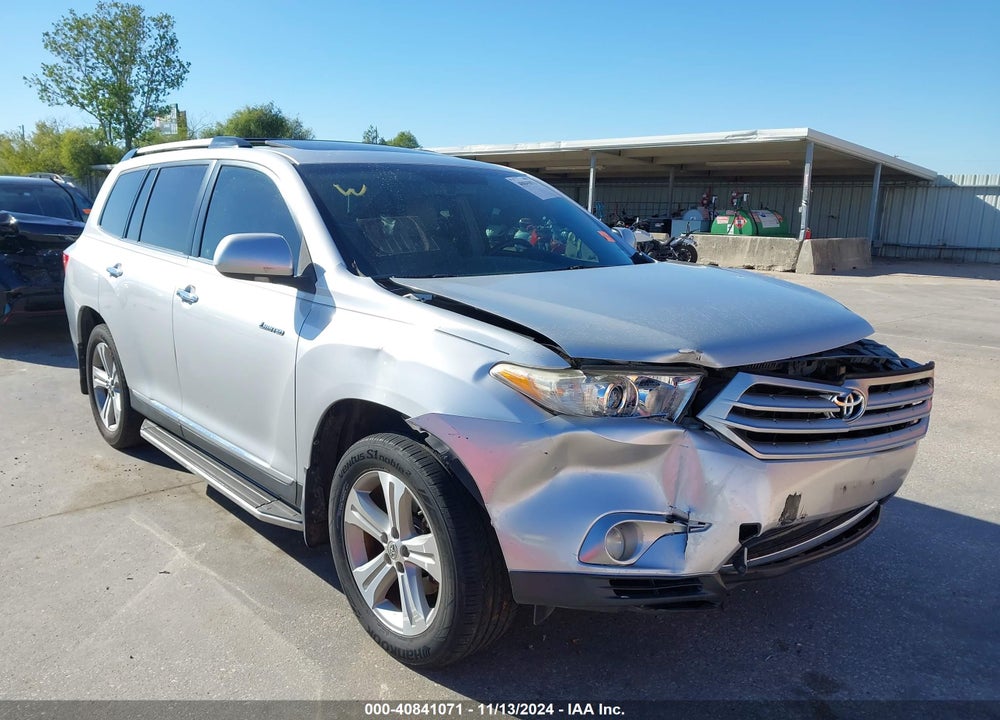 2013 TOYOTA HIGHLANDER LIMITED V6 VIN: 5TDYK3EH8DS121763