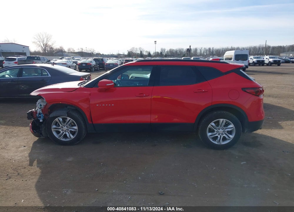 2020 CHEVROLET BLAZER VIN: 3GNKBCRS1LS707539