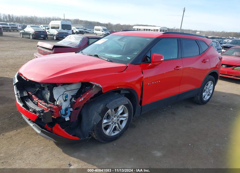 2020 CHEVROLET BLAZER VIN: 3GNKBCRS1LS707539