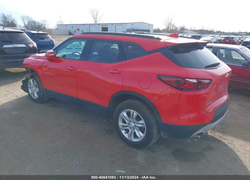 2020 CHEVROLET BLAZER VIN: 3GNKBCRS1LS707539