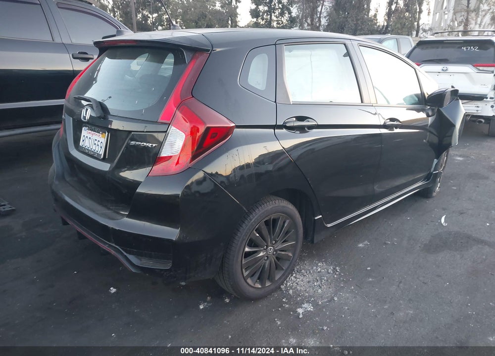 2018 HONDA FIT SPORT VIN: 3HGGK5H69JM731119