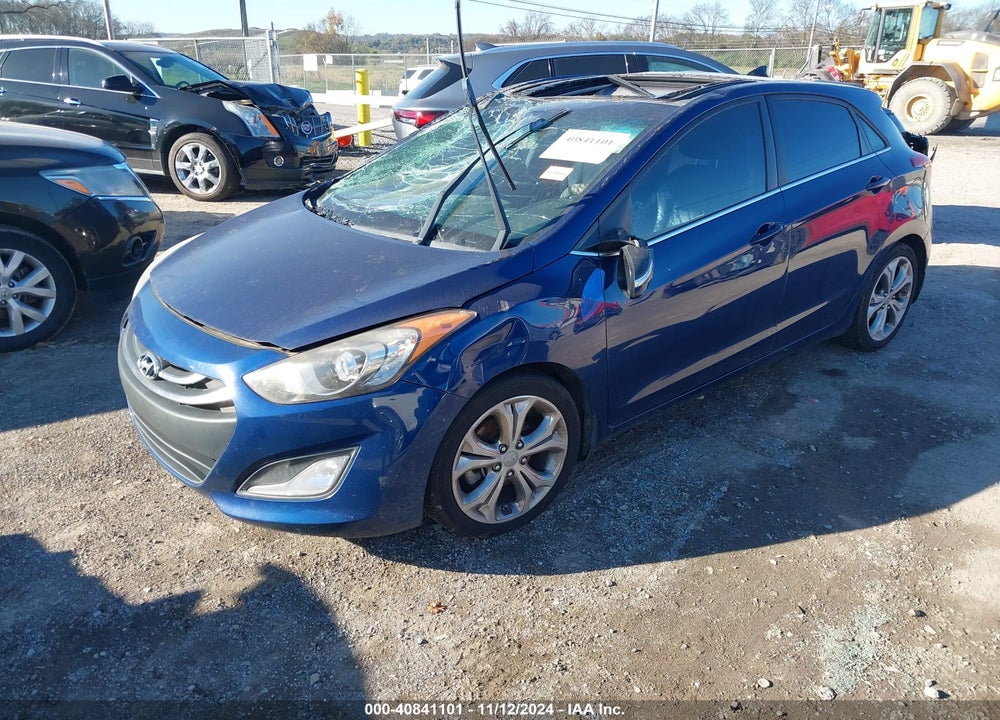 2013 HYUNDAI ELANTRA GT VIN: KMHD35LE4DU054005