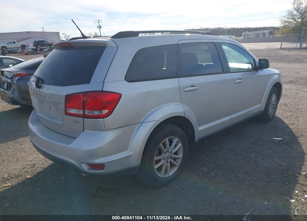 2014 DODGE JOURNEY SXT VIN: 3C4PDDBG7ET230505