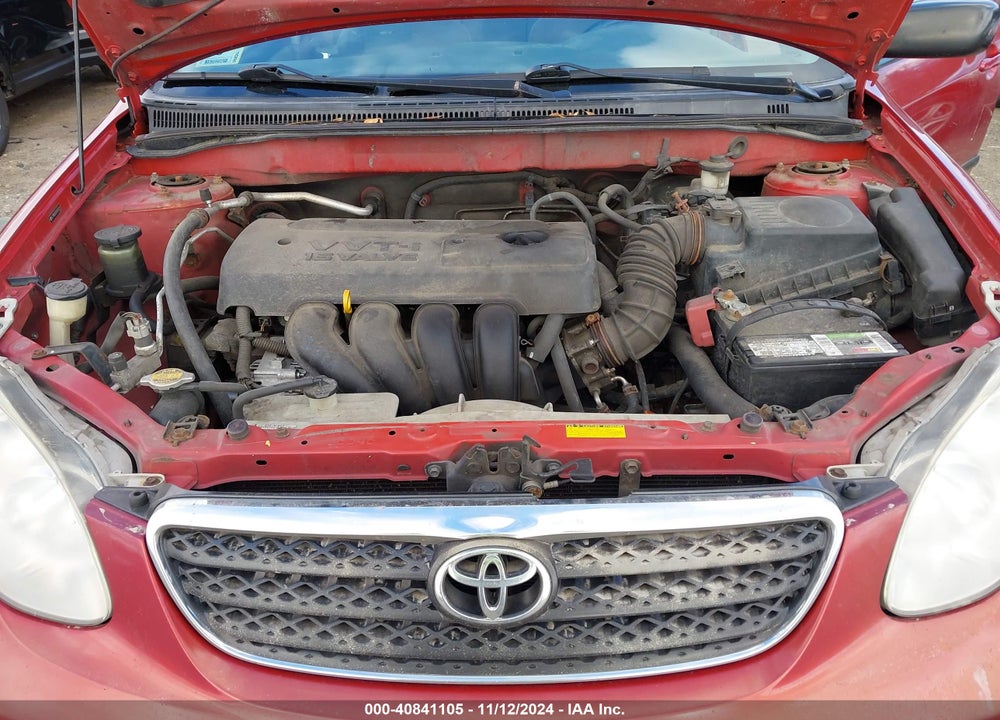 2008 TOYOTA COROLLA CE VIN: 2T1BR32EX8C903041