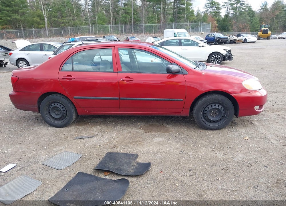 2008 TOYOTA COROLLA CE VIN: 2T1BR32EX8C903041