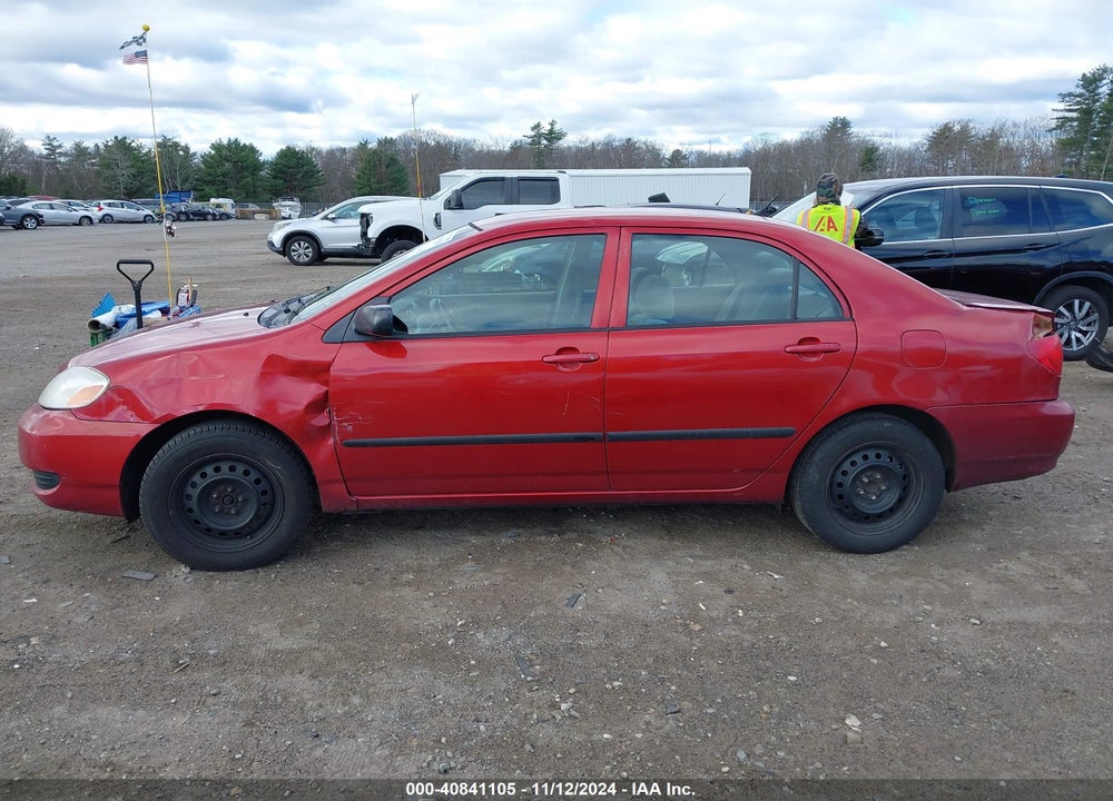 2008 TOYOTA COROLLA CE VIN: 2T1BR32EX8C903041