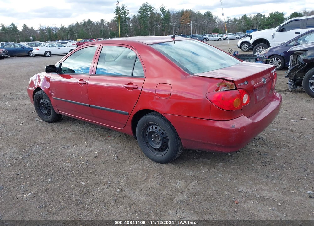 2008 TOYOTA COROLLA CE VIN: 2T1BR32EX8C903041