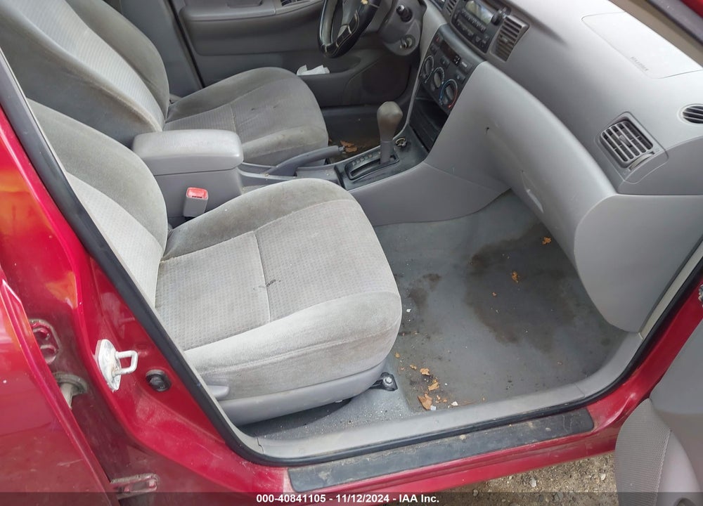 2008 TOYOTA COROLLA CE VIN: 2T1BR32EX8C903041