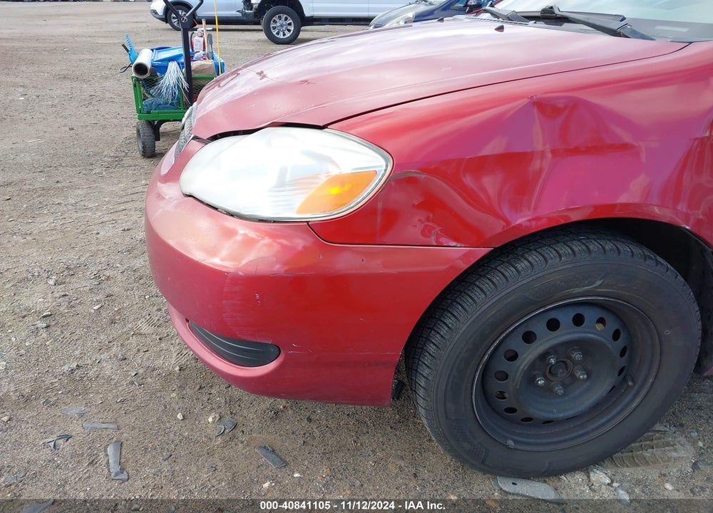 2008 TOYOTA COROLLA CE VIN: 2T1BR32EX8C903041