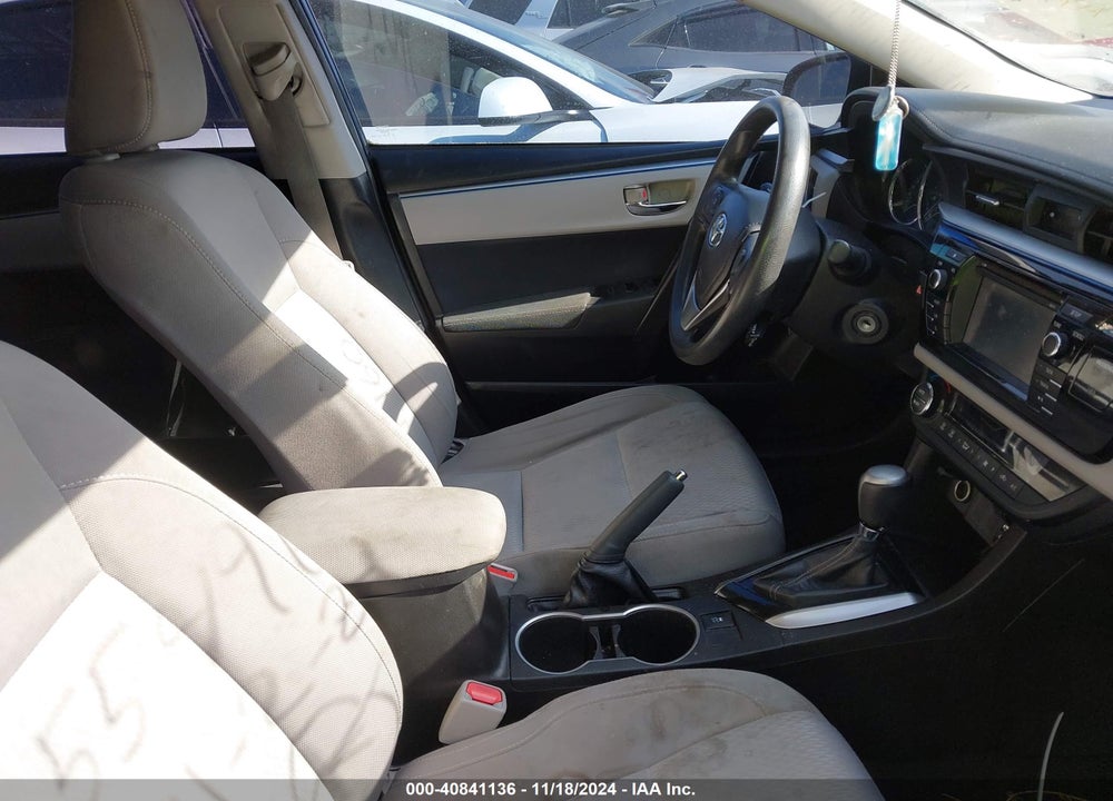 2016 TOYOTA COROLLA VIN: 5YFBURHE9GP433589