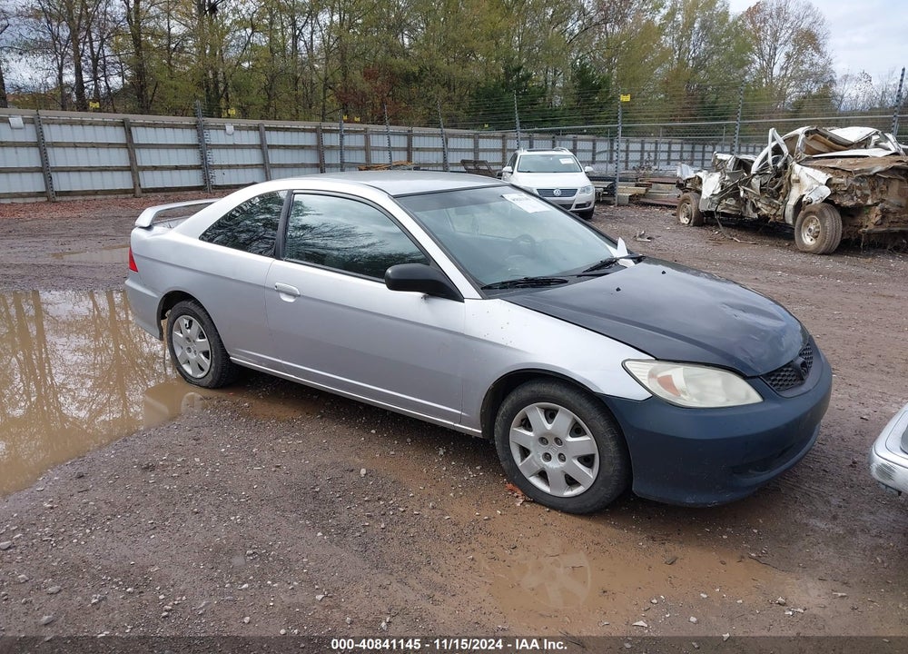2004 HONDA CIVIC LX VIN: 1HGEM22574L000484