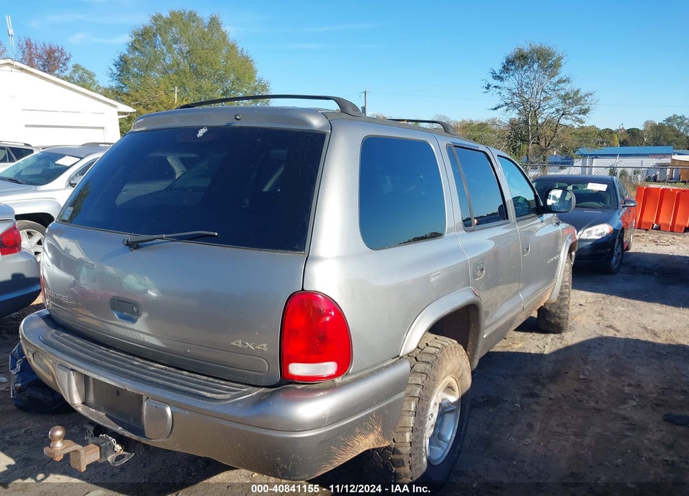 1999 DODGE DURANGO VIN: 1B4HS28Y8XF637614