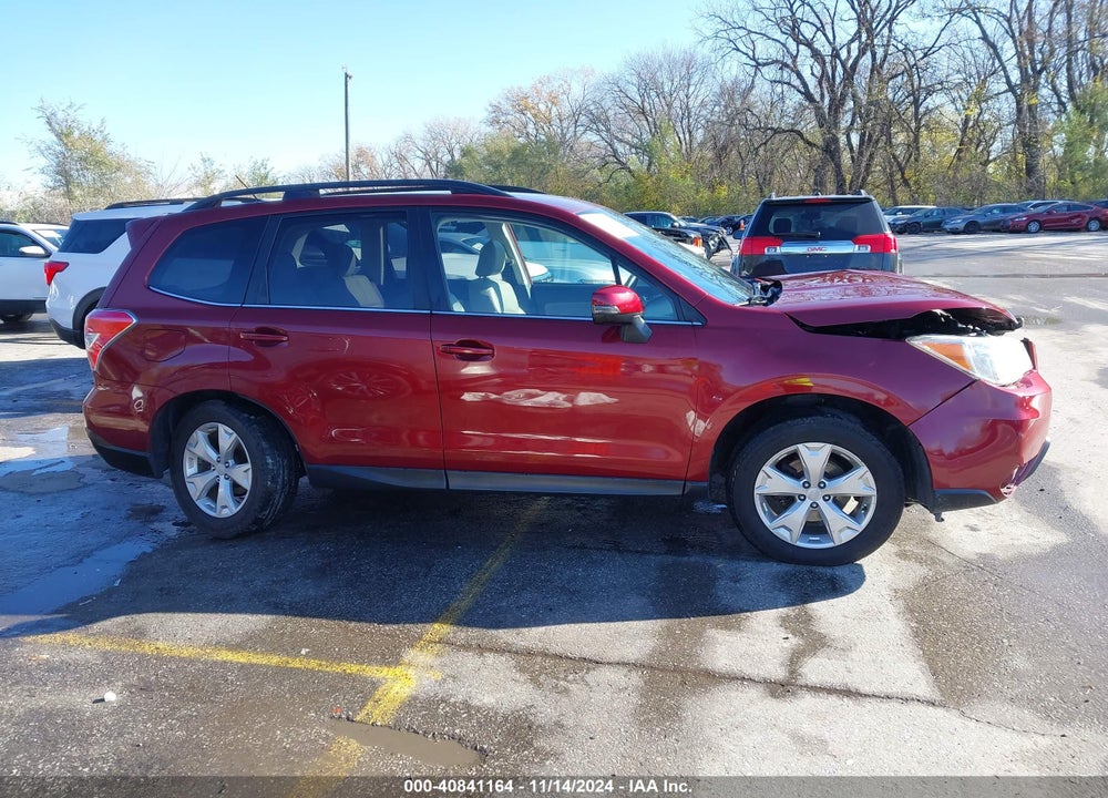 2014 SUBARU FORESTER 2.5I TOURING VIN: JF2SJAMC8EH441952