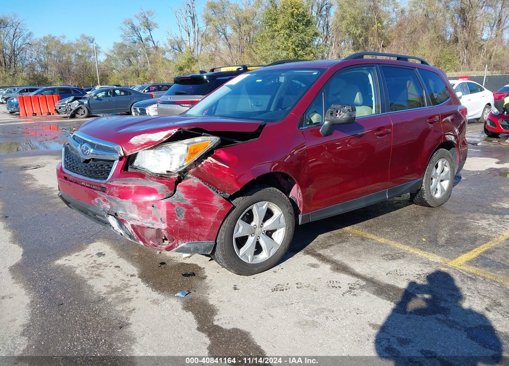 2014 SUBARU FORESTER 2.5I TOURING VIN: JF2SJAMC8EH441952