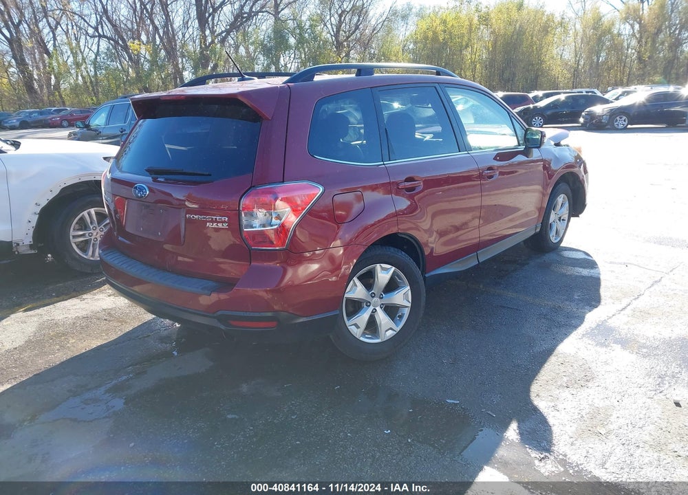 2014 SUBARU FORESTER 2.5I TOURING VIN: JF2SJAMC8EH441952