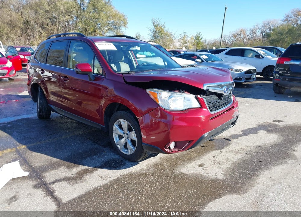 2014 SUBARU FORESTER 2.5I TOURING VIN: JF2SJAMC8EH441952