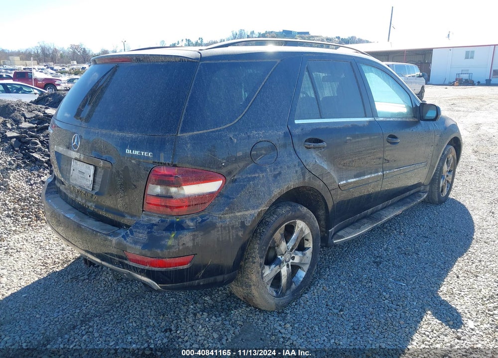 2010 MERCEDES-BENZ ML 350 BLUETEC 4MATIC VIN: 4JGBB2FB4AA590993