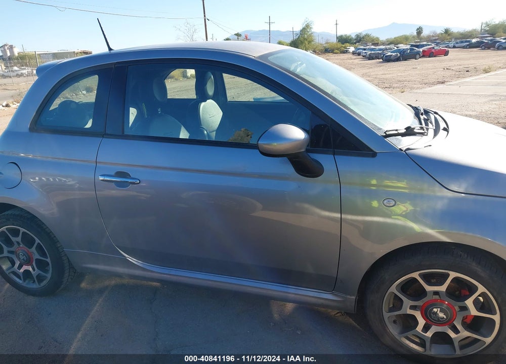 2015 FIAT 500 SPORT VIN: 3C3CFFBR2FT707255