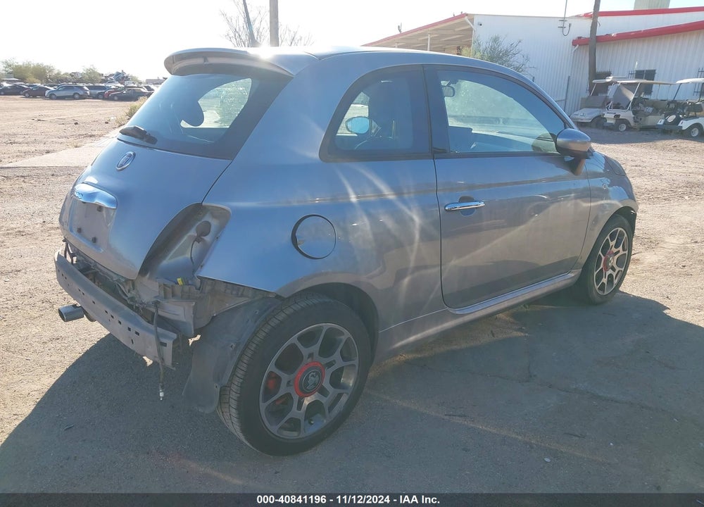 2015 FIAT 500 SPORT VIN: 3C3CFFBR2FT707255