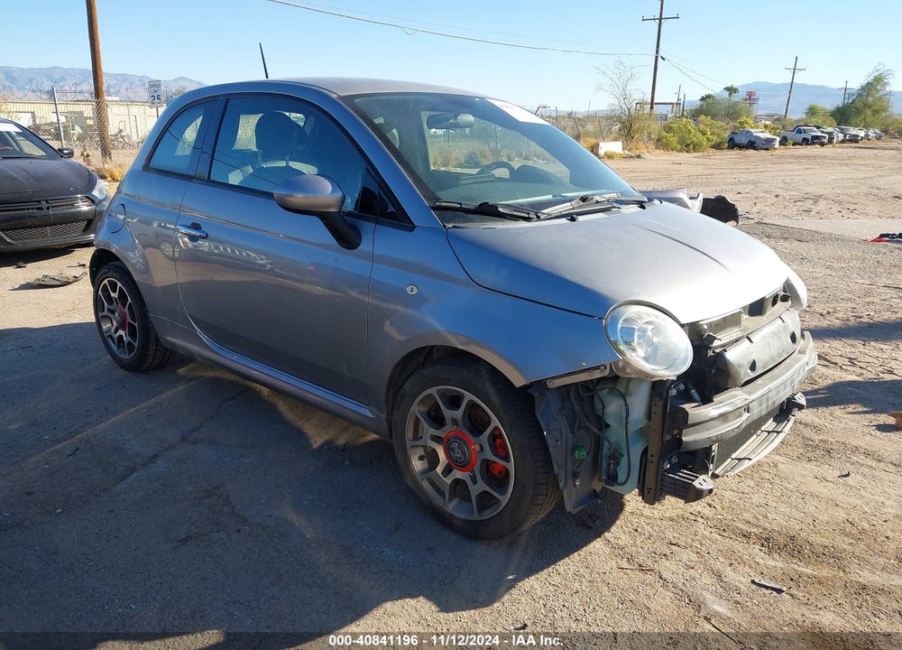 2015 FIAT 500 SPORT VIN: 3C3CFFBR2FT707255