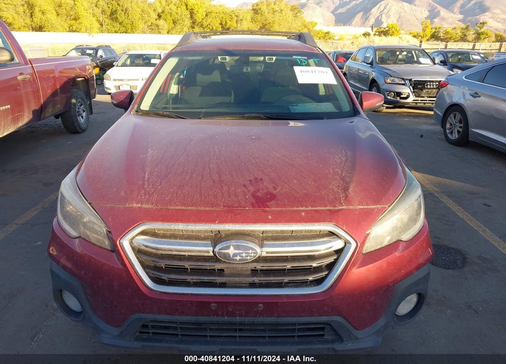 2019 SUBARU OUTBACK 2.5I PREMIUM VIN: 4S4BSAHC7K3238321