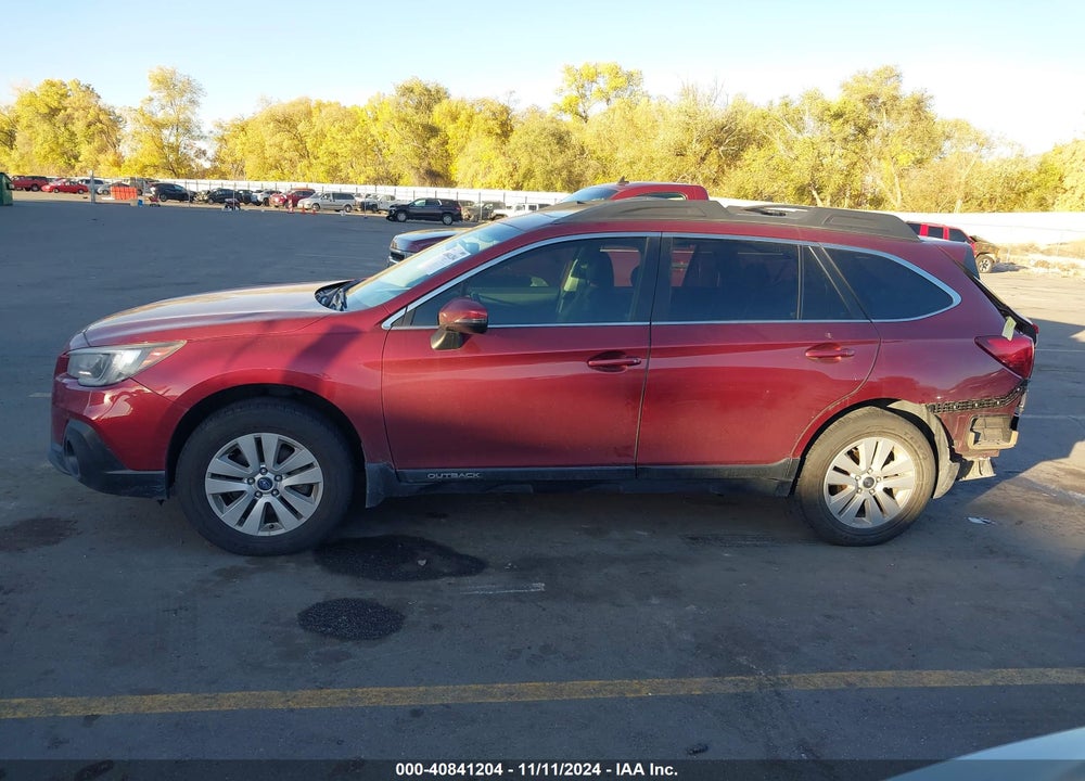 2019 SUBARU OUTBACK 2.5I PREMIUM VIN: 4S4BSAHC7K3238321