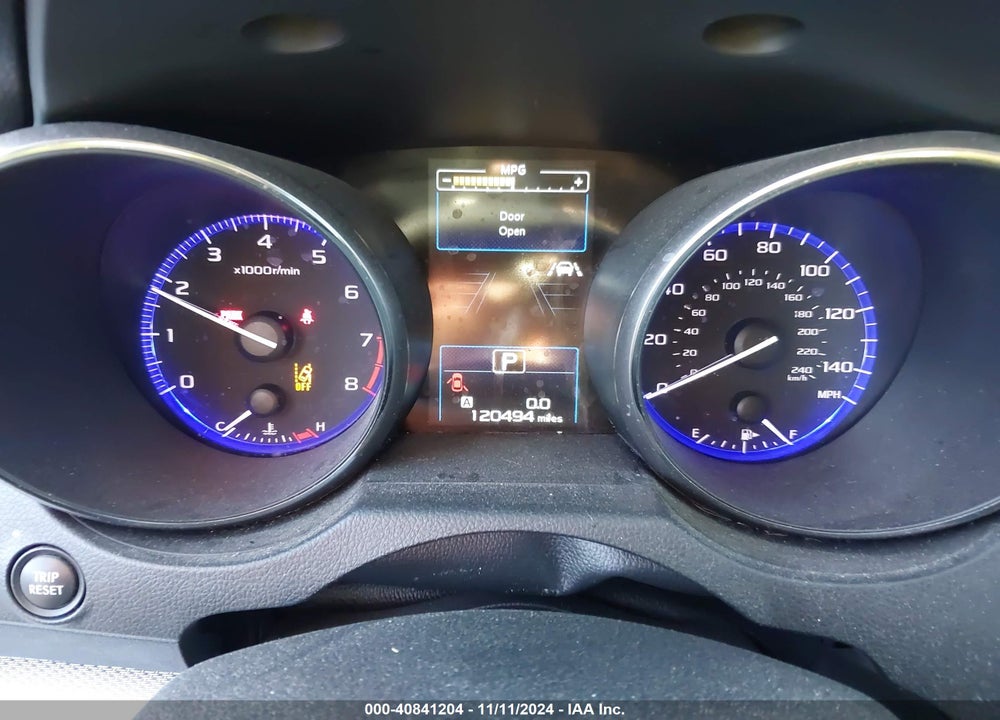 2019 SUBARU OUTBACK 2.5I PREMIUM VIN: 4S4BSAHC7K3238321